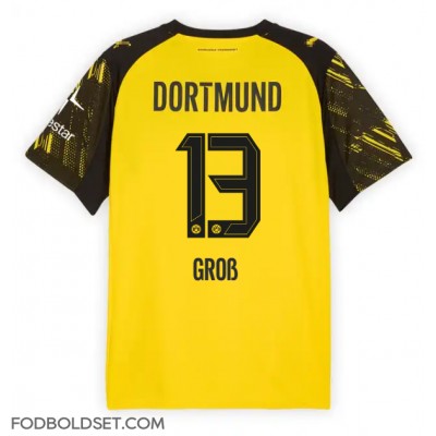 Borussia Dortmund Pascal Gross #13 Hjemmebanetrøje 2025-26 Kortærmet Borussia Dortmund Pascal Gross #13 Hjemmebanetrøje 2025-26 Kortærmet